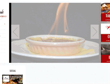 Tablet Screenshot of elduenderistorante.it